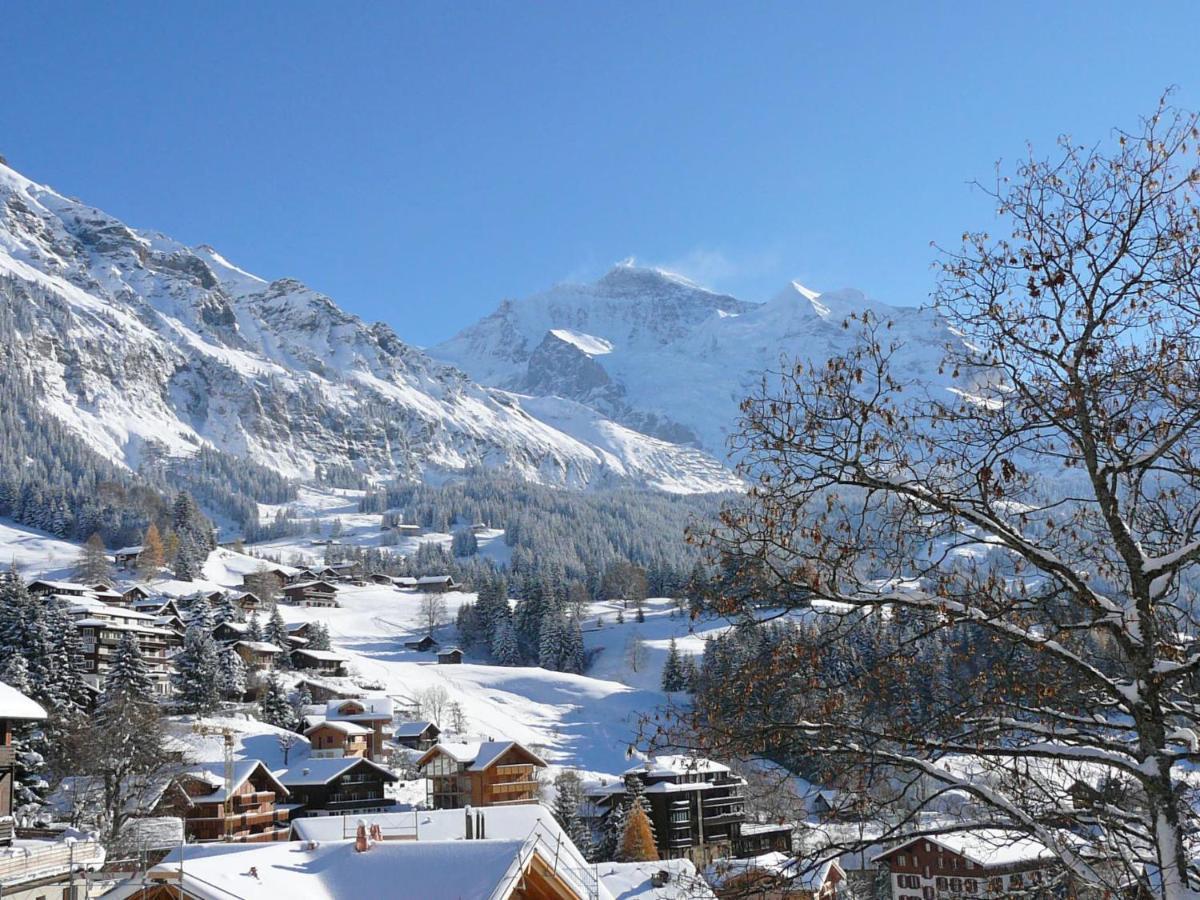Apartment Rustica By Interhome Wengen Eksteriør billede